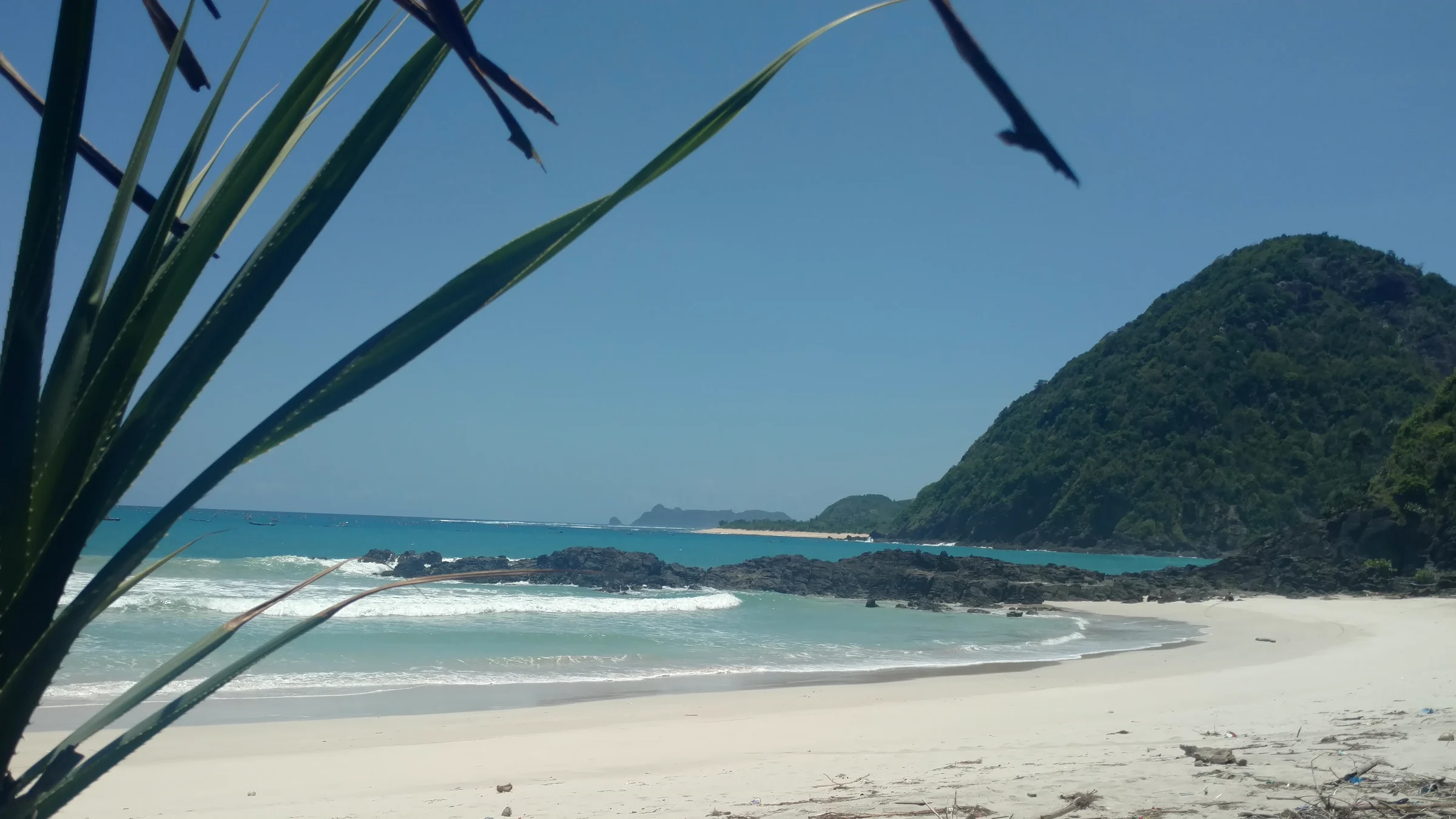 Teluk dan perbukitan Selong Belanak