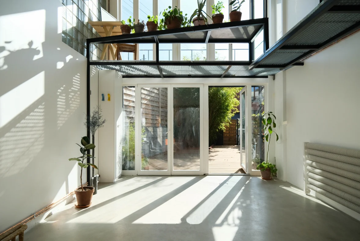 Loft Gasman & Katz ouvert sur un jardin